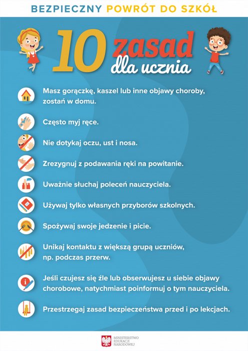 1 JJ Bezpieczny powrót do szkoły uczniowie